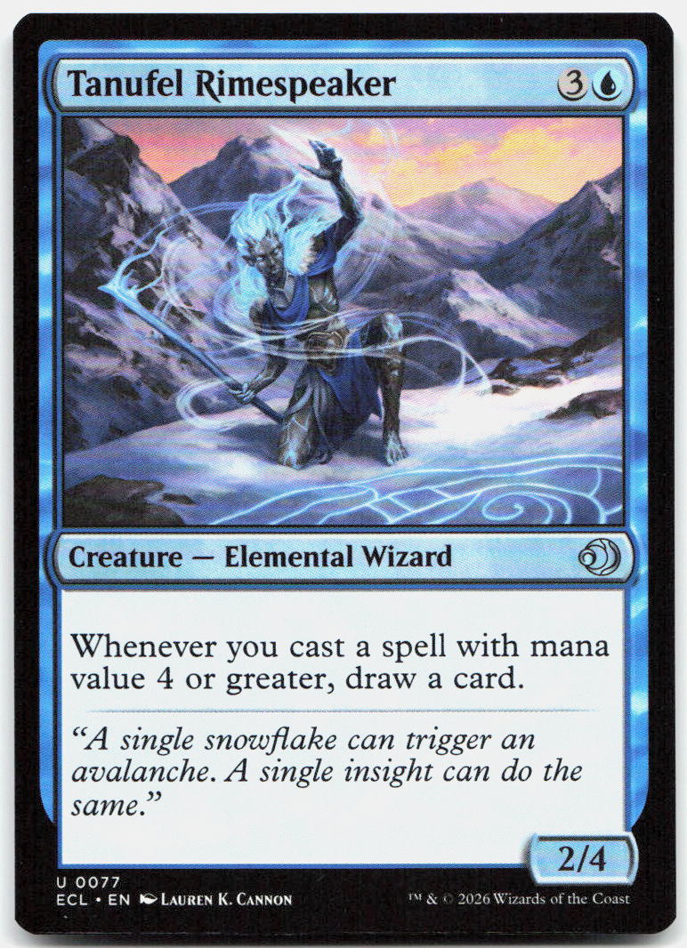 Tanufel Rimespeaker NM U Lorwyn Eclipsed 77