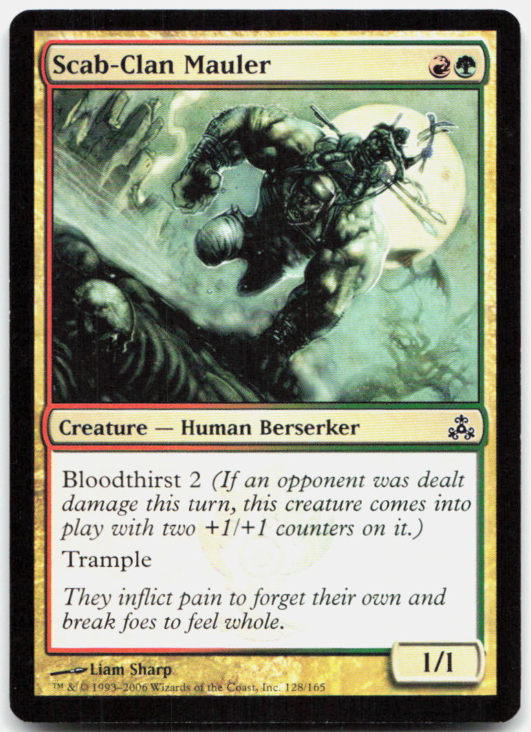 Scab-Clan Mauler NM C Guildpact 128