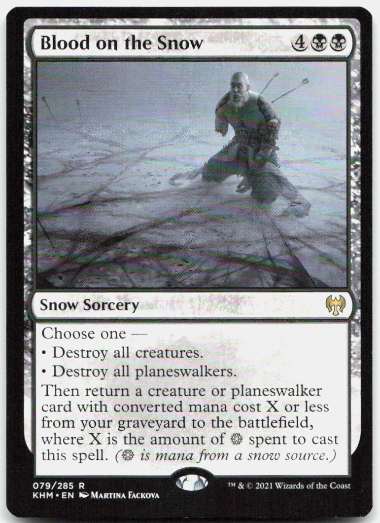 Blood on the Snow NM R Kaldheim 79
