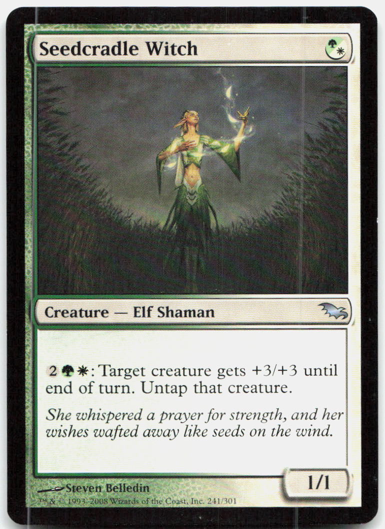 Seedcradle Witch NM U Shadowmoor 241