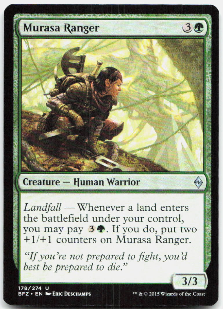 Murasa Ranger NM U Battle for Zendikar 178