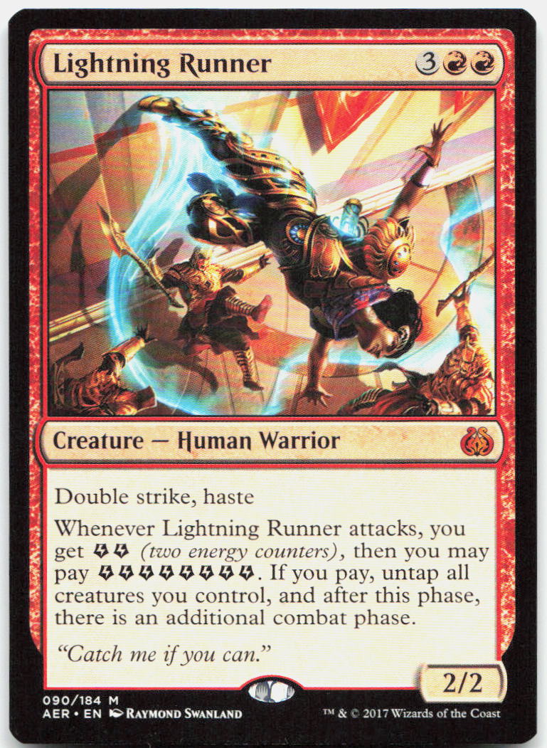 Lightning Runner NM M Aether Revolt 90