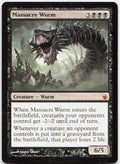 Massacre Wurm NM M Mirrodin Besieged 46
