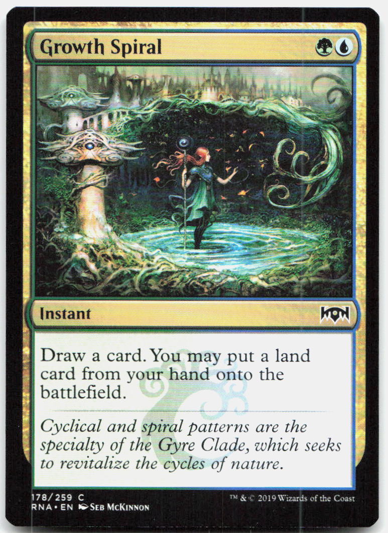 Growth Spiral NM C Ravnica Allegiance 178