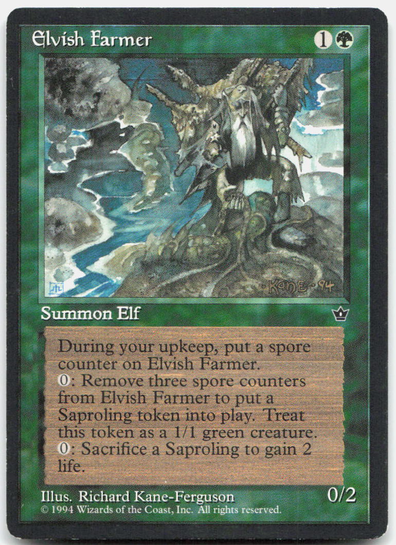 Elvish Farmer NM R Fallen Empires