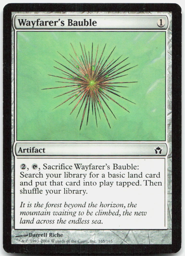 Wayfarer's Bauble NM C Fifth Dawn 165