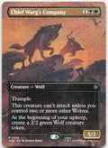 Chief Warg's Company (Borderless) NM R The Hobbit 208