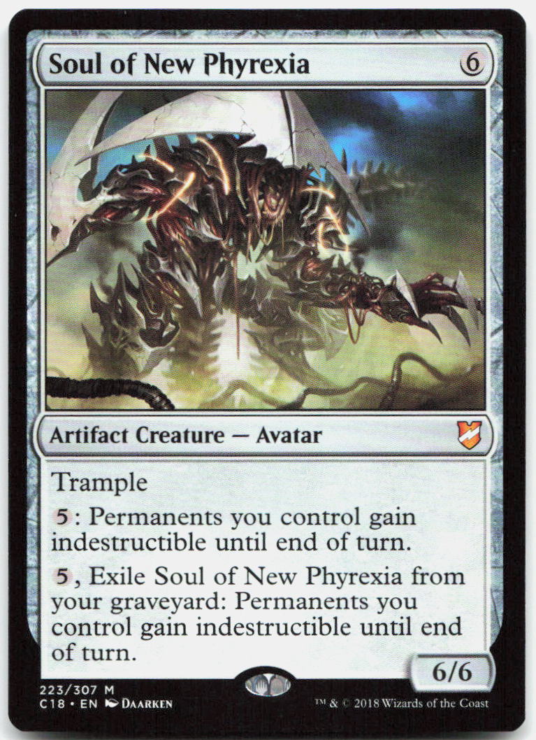 Soul of New Phyrexia NM M Commander 2018 223