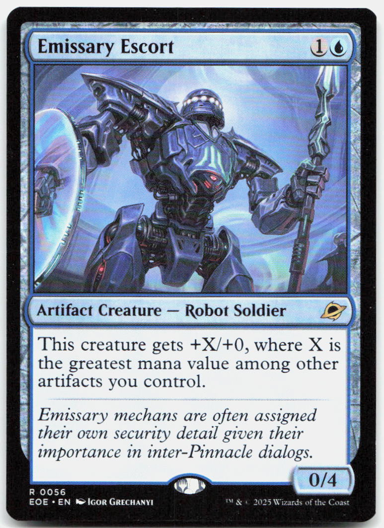 Emissary Escort NM R Edge of Eternities 56