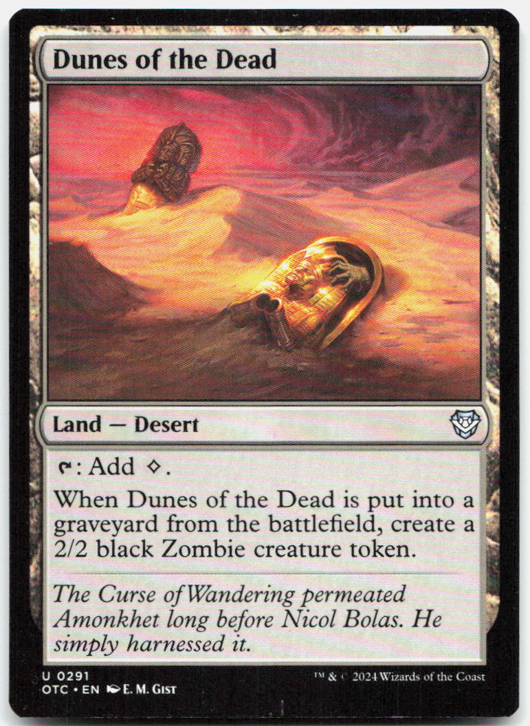 Dunes of the Dead NM U Commander: Outlaws of Thunder Junction 291