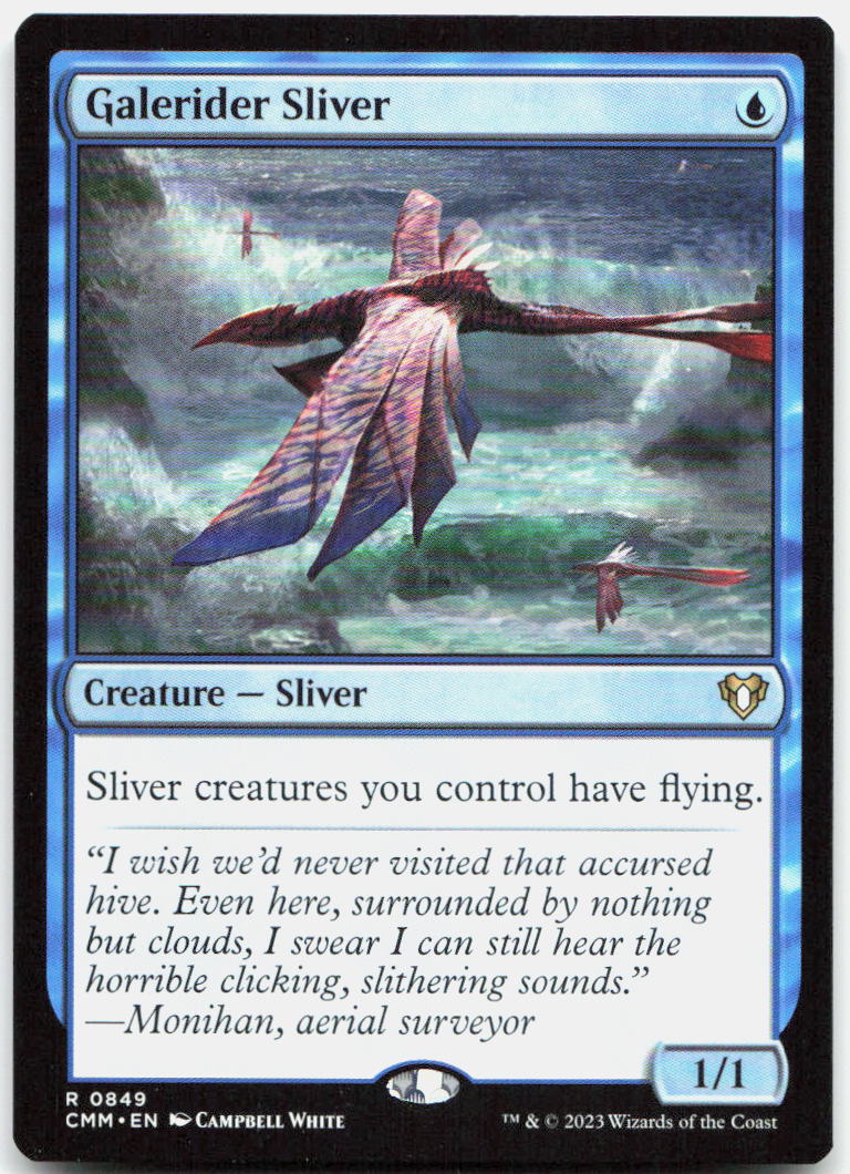 Galerider Sliver NM R Commander Masters 849