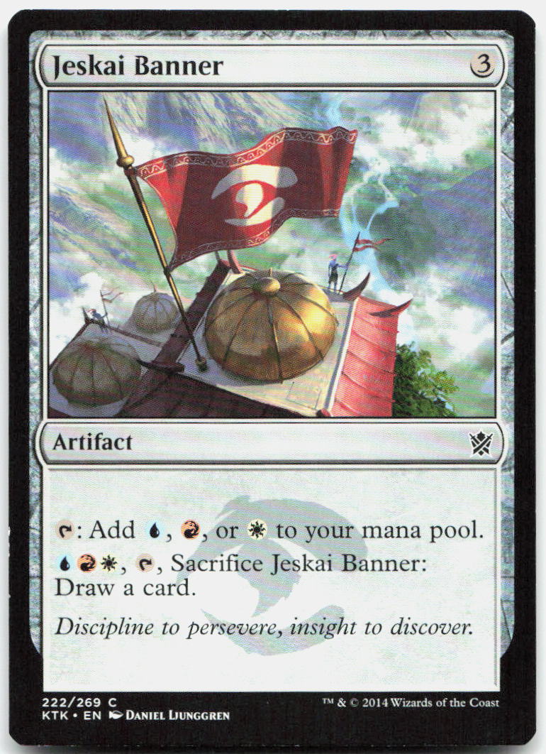 Jeskai Banner NM C Khans of Tarkir 222