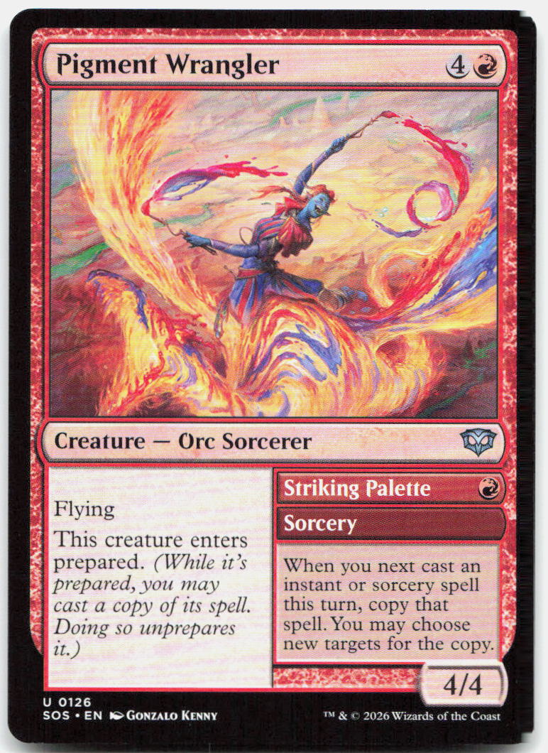 Pigment Wrangler NM U Secrets of Strixhaven 126
