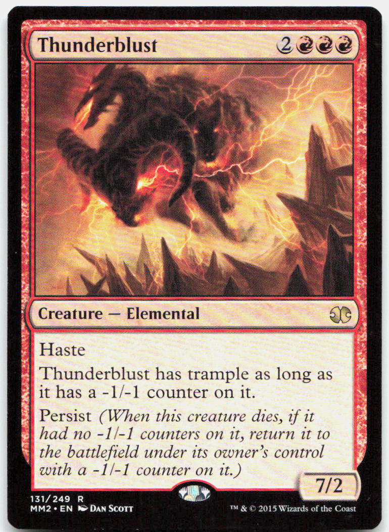 Thunderblust NM R Modern Masters 2015 131