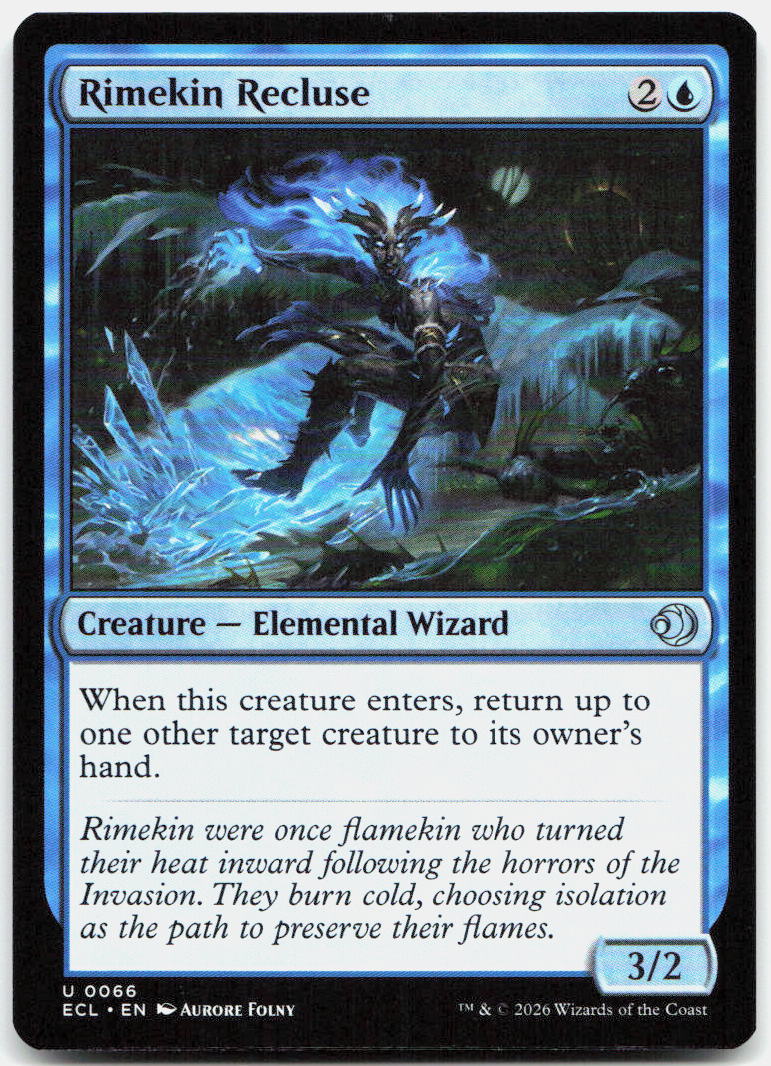 Rimekin Recluse NM U Lorwyn Eclipsed 66