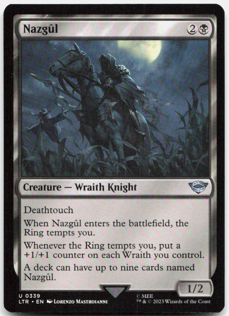 Nazgul NM U Universes Beyond: The Lord of the Rings: Tales of Middle-earth 339