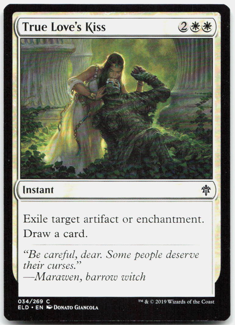 True Love's Kiss NM C Throne of Eldraine 34