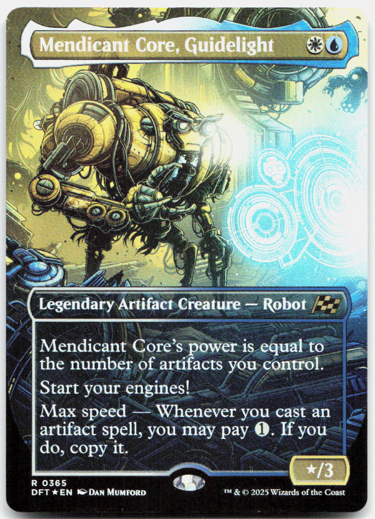 Mendicant Core, Guidelight (Borderless) NM Foil R Aetherdrift 365