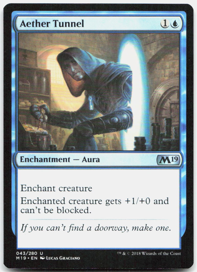 Aether Tunnel NM U Core Set 2019 43