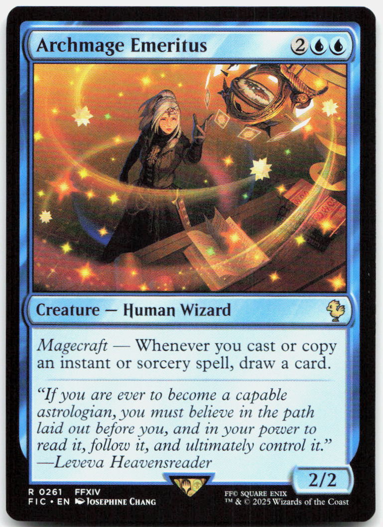 Archmage Emeritus NM R Commander: FINAL FANTASY 261