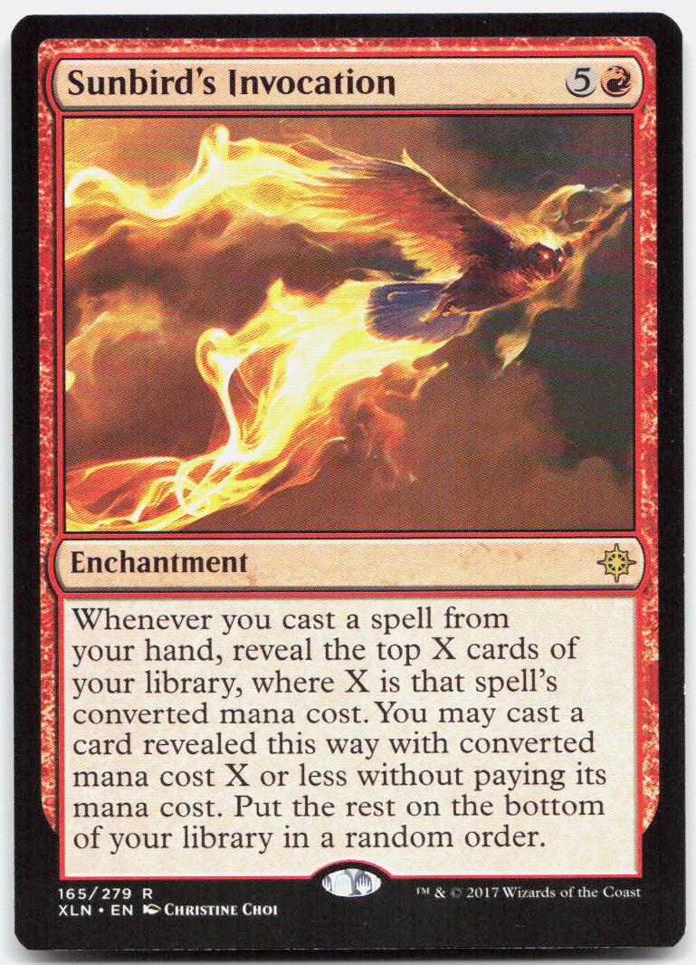 Sunbird's Invocation NM R Ixalan 165
