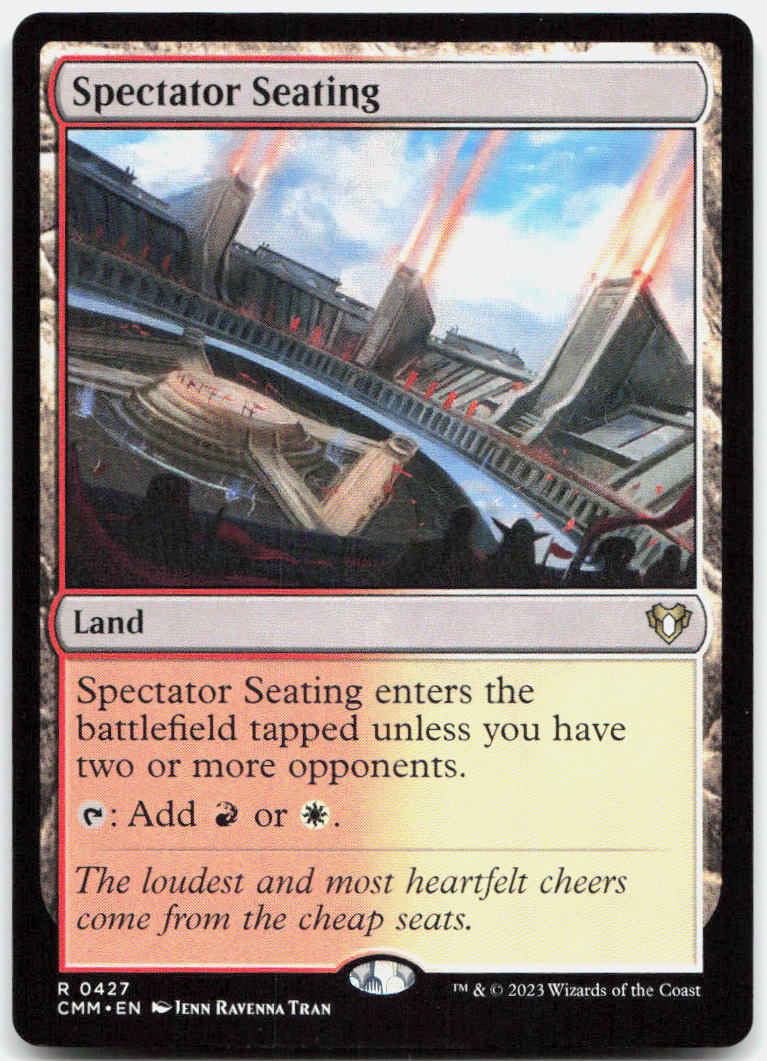 Spectator Seating NM R Commander Masters 427