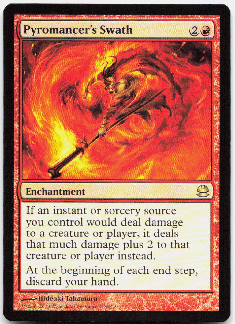 Pyromancer's Swath NM R Modern Masters 125