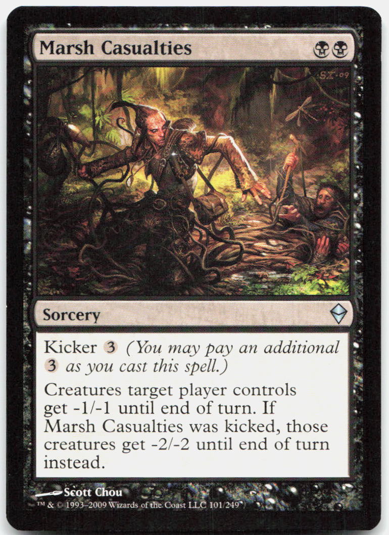 Marsh Casualties NM U Zendikar 101