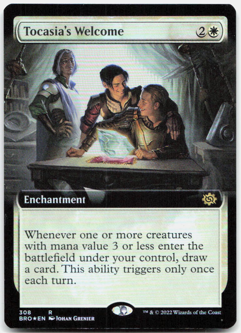 Tocasia's Welcome (Extended Art) NM Foil R The Brothers' War 308