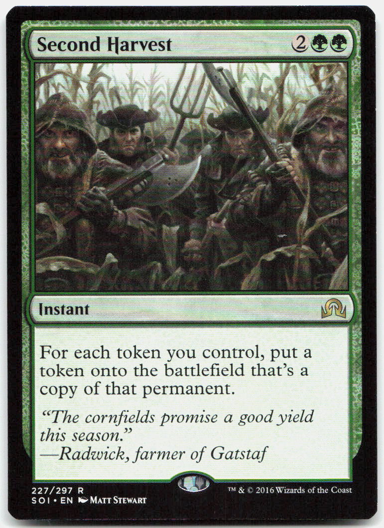 Second Harvest NM R Shadows over Innistrad 227