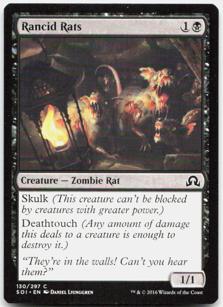 Rancid Rats NM C Shadows over Innistrad 130