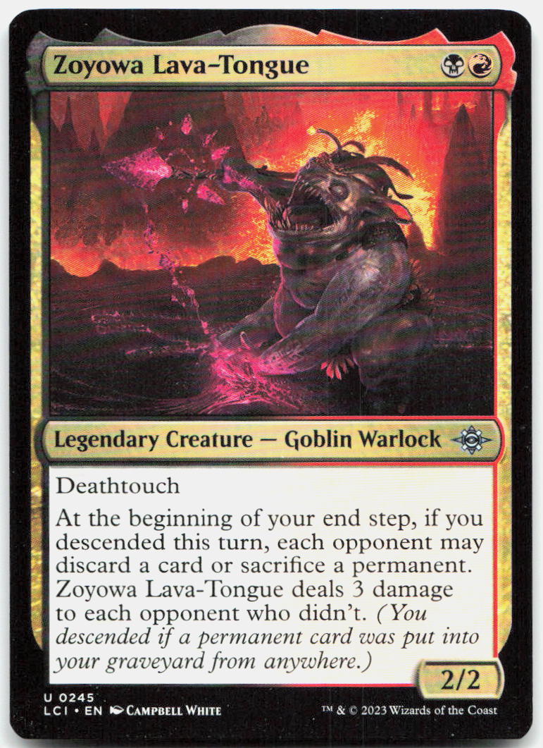 Zoyowa Lava-Tongue NM U The Lost Caverns of Ixalan 245