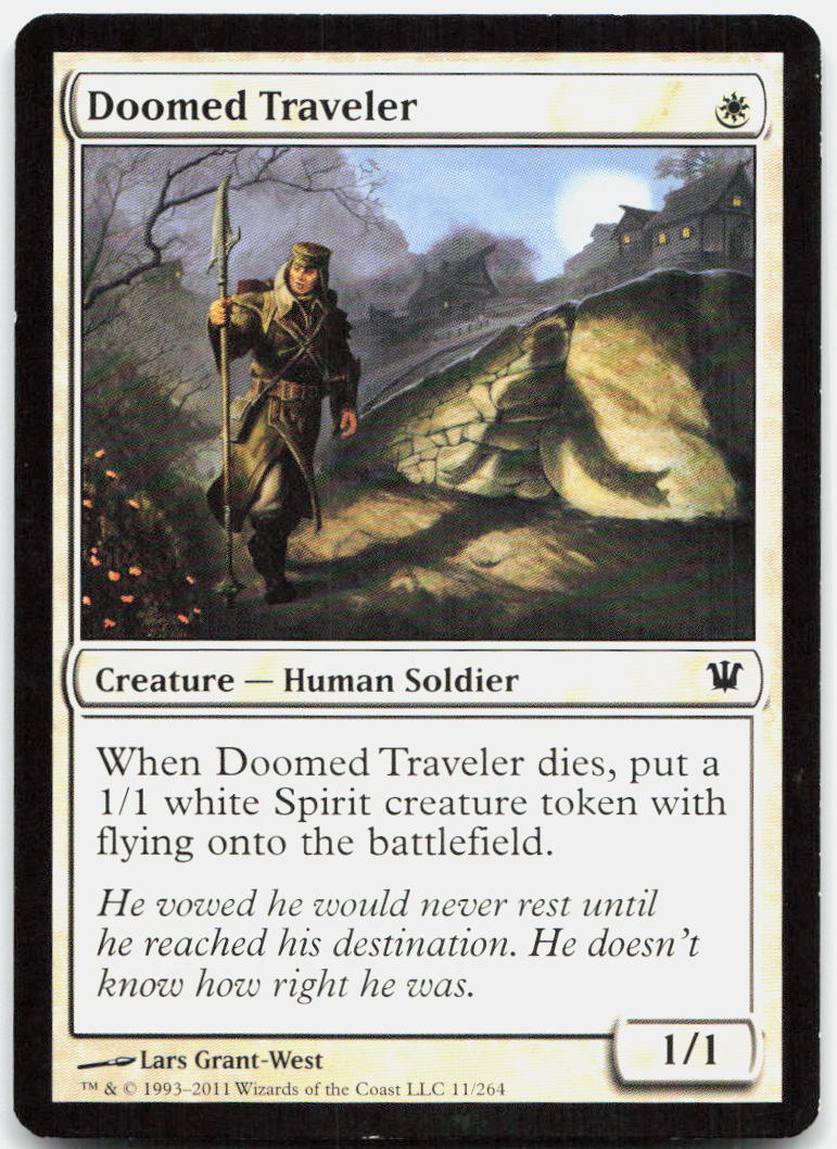 Doomed Traveler NM C Innistrad 11