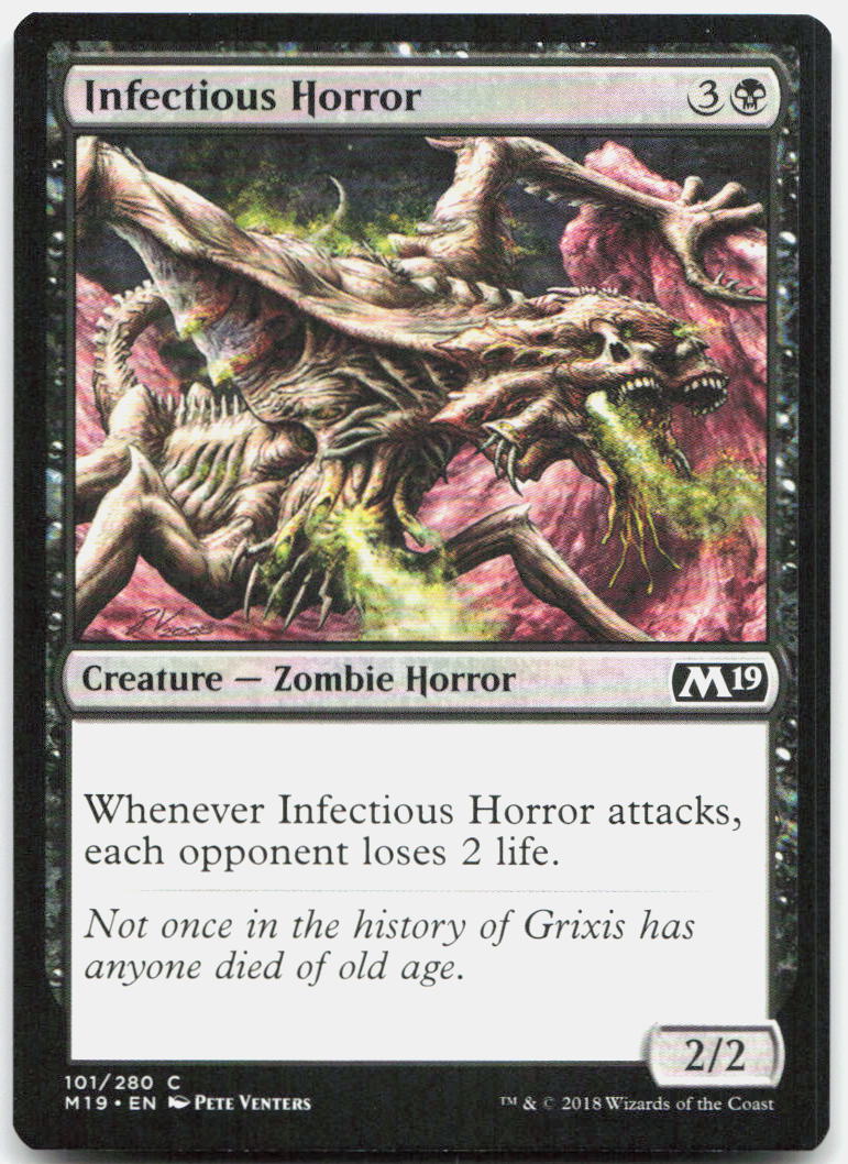 Infectious Horror NM C Core Set 2019 101