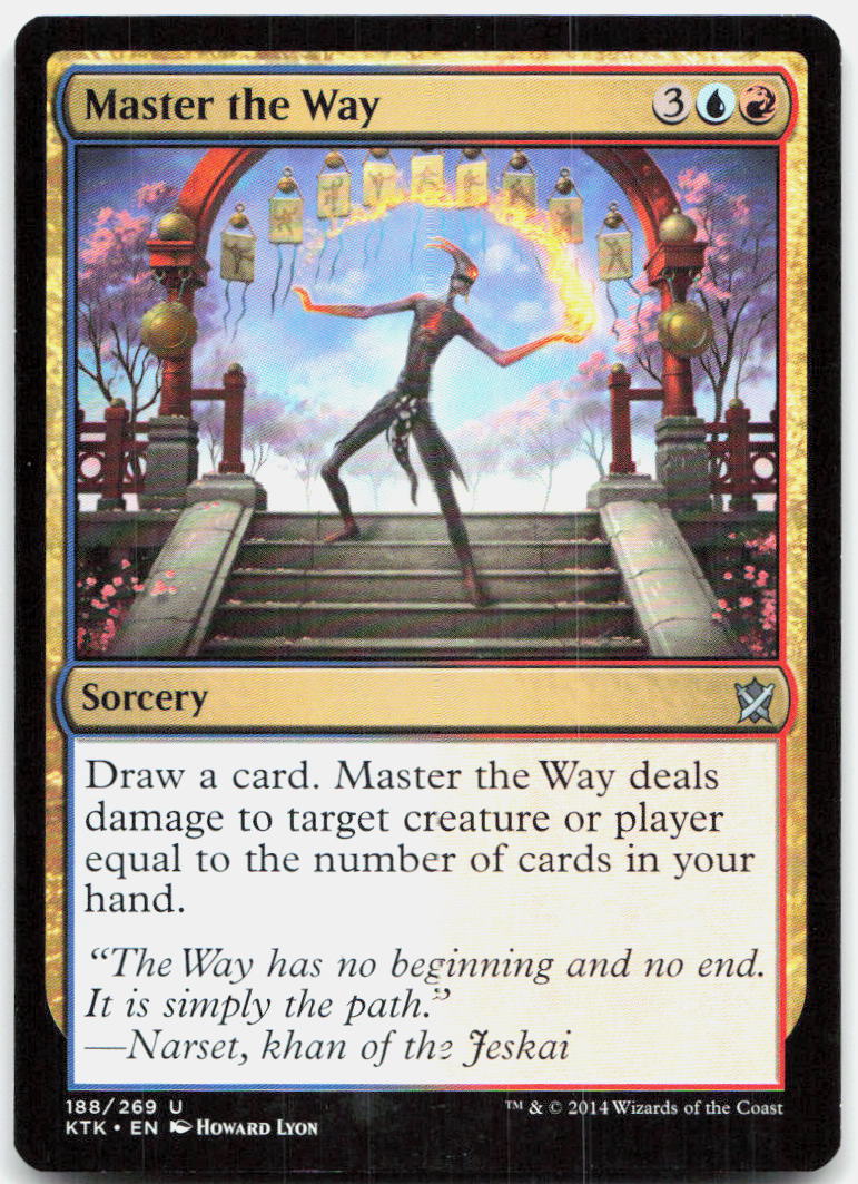 Master the Way NM U Khans of Tarkir 188