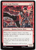 K'un-Lun Warrior NM C Marvel Super Heroes 140