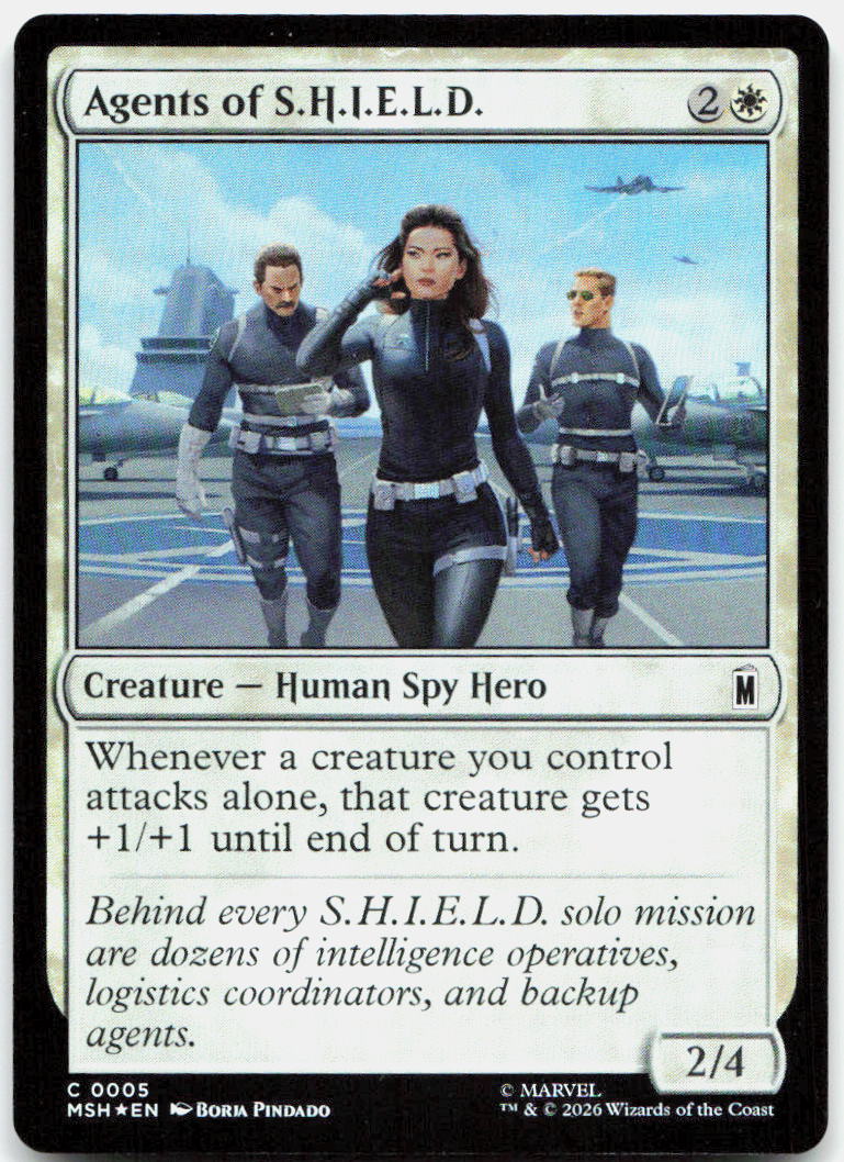 Agents of S.H.I.E.L.D. NM Foil C Marvel Super Heroes 5