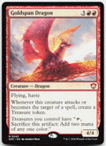 Goldspan Dragon NM M Commander: Secrets of Strixhaven 245