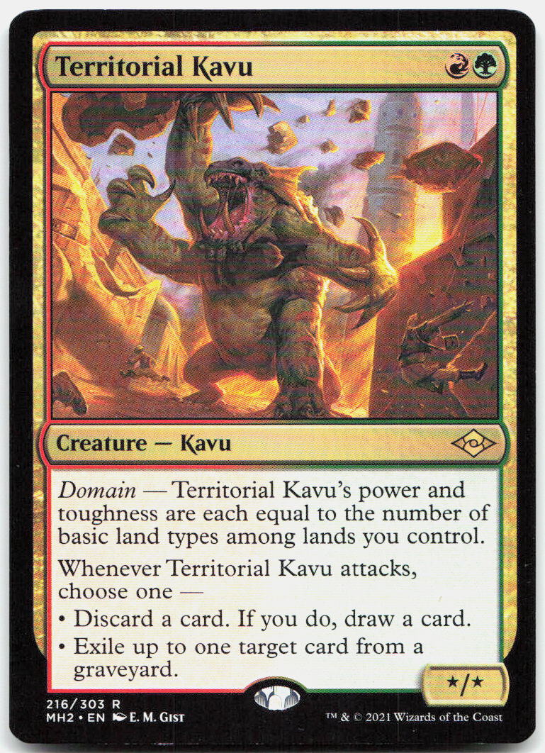 Territorial Kavu NM R Modern Horizons 2 216
