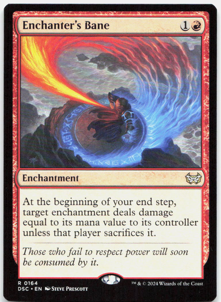 Enchanter's Bane NM R Commander: Duskmourn: House of Horror 164