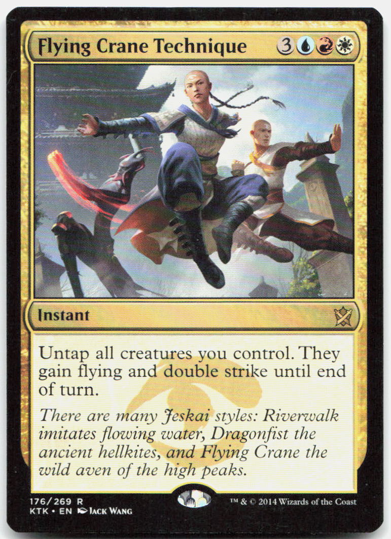 Flying Crane Technique NM R Khans of Tarkir 176