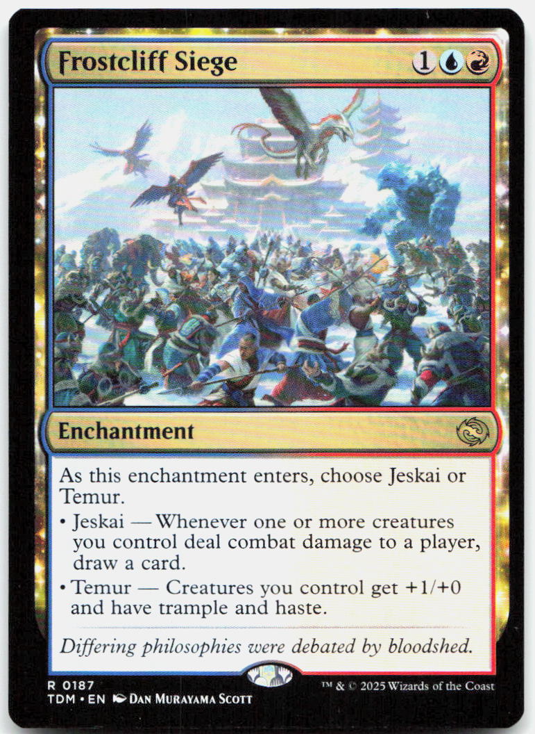 Frostcliff Siege NM R Tarkir: Dragonstorm 187