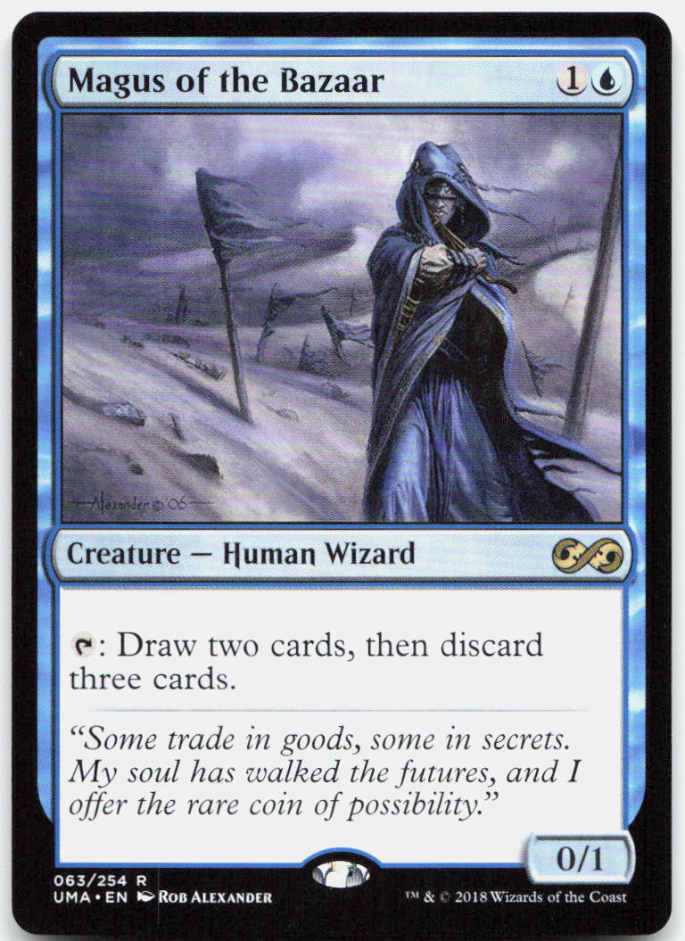 Magus of the Bazaar NM R Ultimate Masters 63