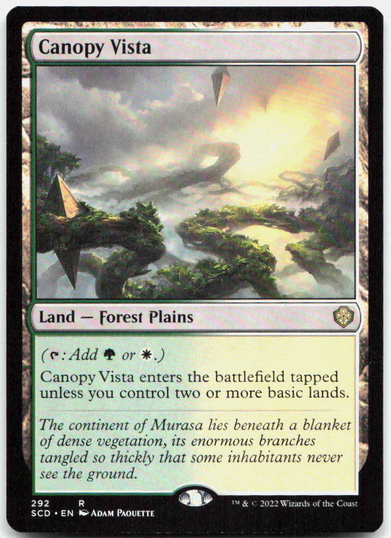 Canopy Vista NM R Starter Commander Decks 292