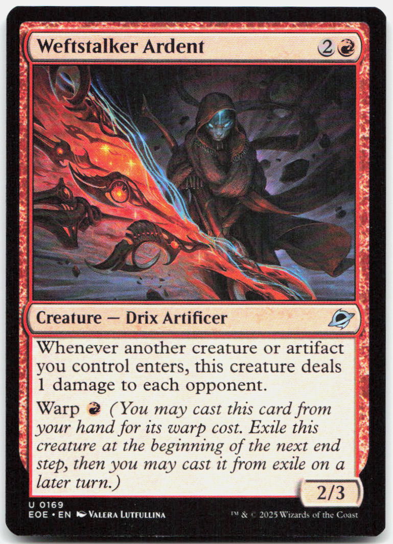 Weftstalker Ardent NM U Edge of Eternities 169