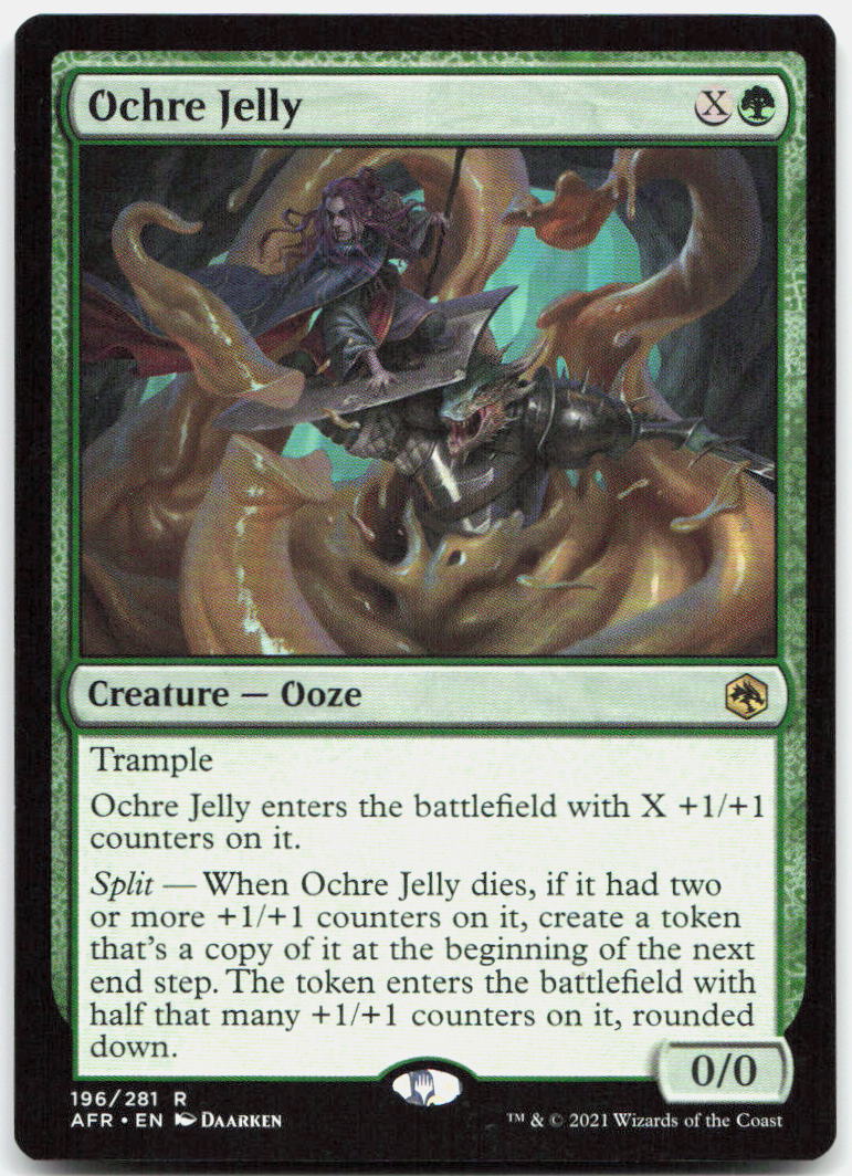 Ochre Jelly NM R Adventures in the Forgotten Realms 196