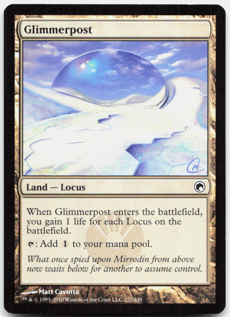 Glimmerpost NM C Scars of Mirrodin 227