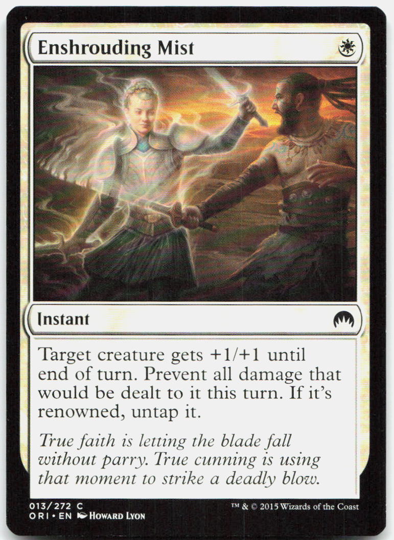 Enshrouding Mist NM C Magic Origins 13