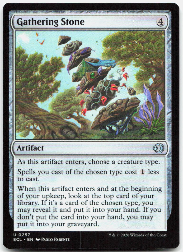 Gathering Stone NM U Lorwyn Eclipsed 257