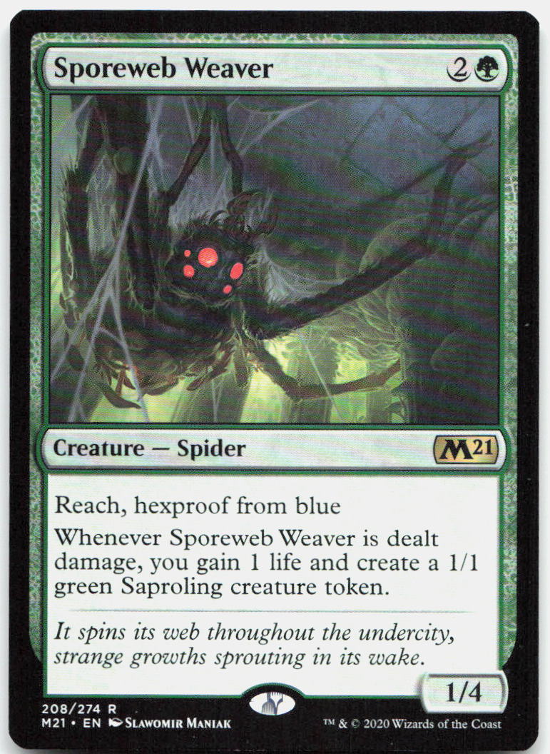 Sporeweb Weaver NM R Core Set 2021 208